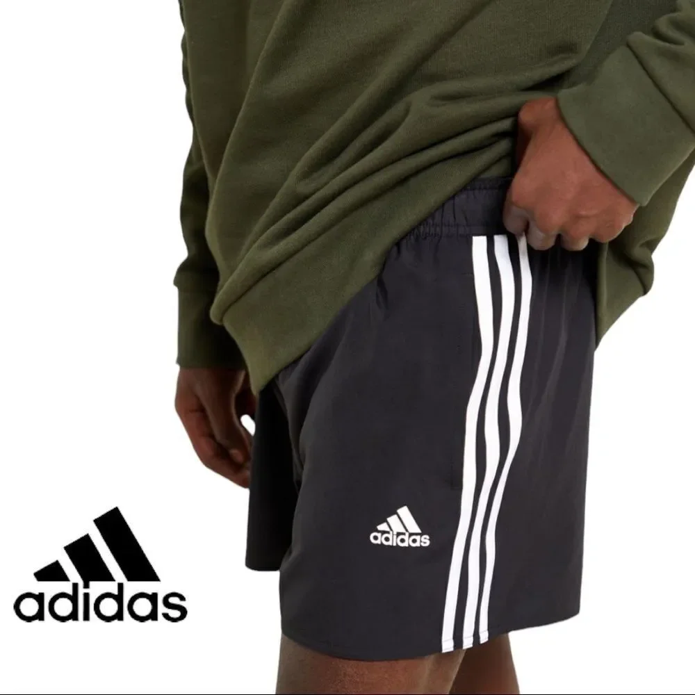 NEW Adidas Urban Outfitters UO Men's Black 3-Stripe CLX Shorts M L